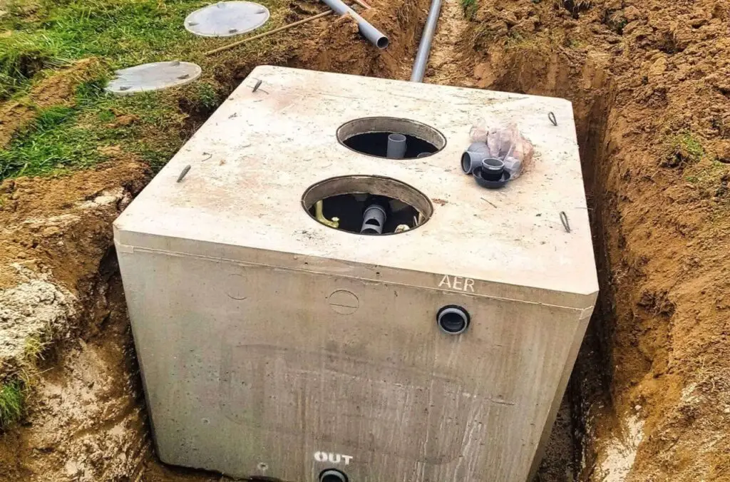image d'un système d'assainissement